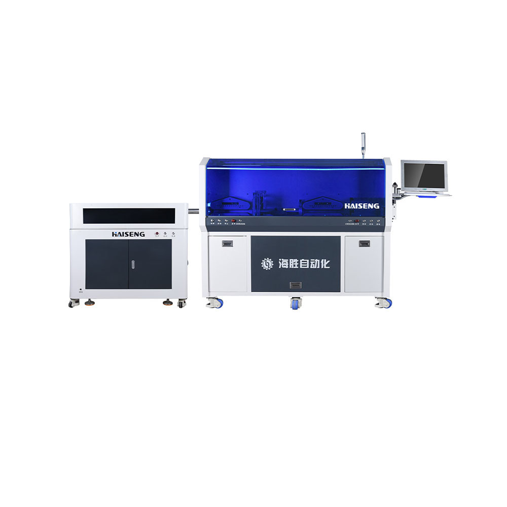 HS-880XZ-300 완전 자동 와이어 절단 및 스트리핑 기계 (로터리 블레이드)
