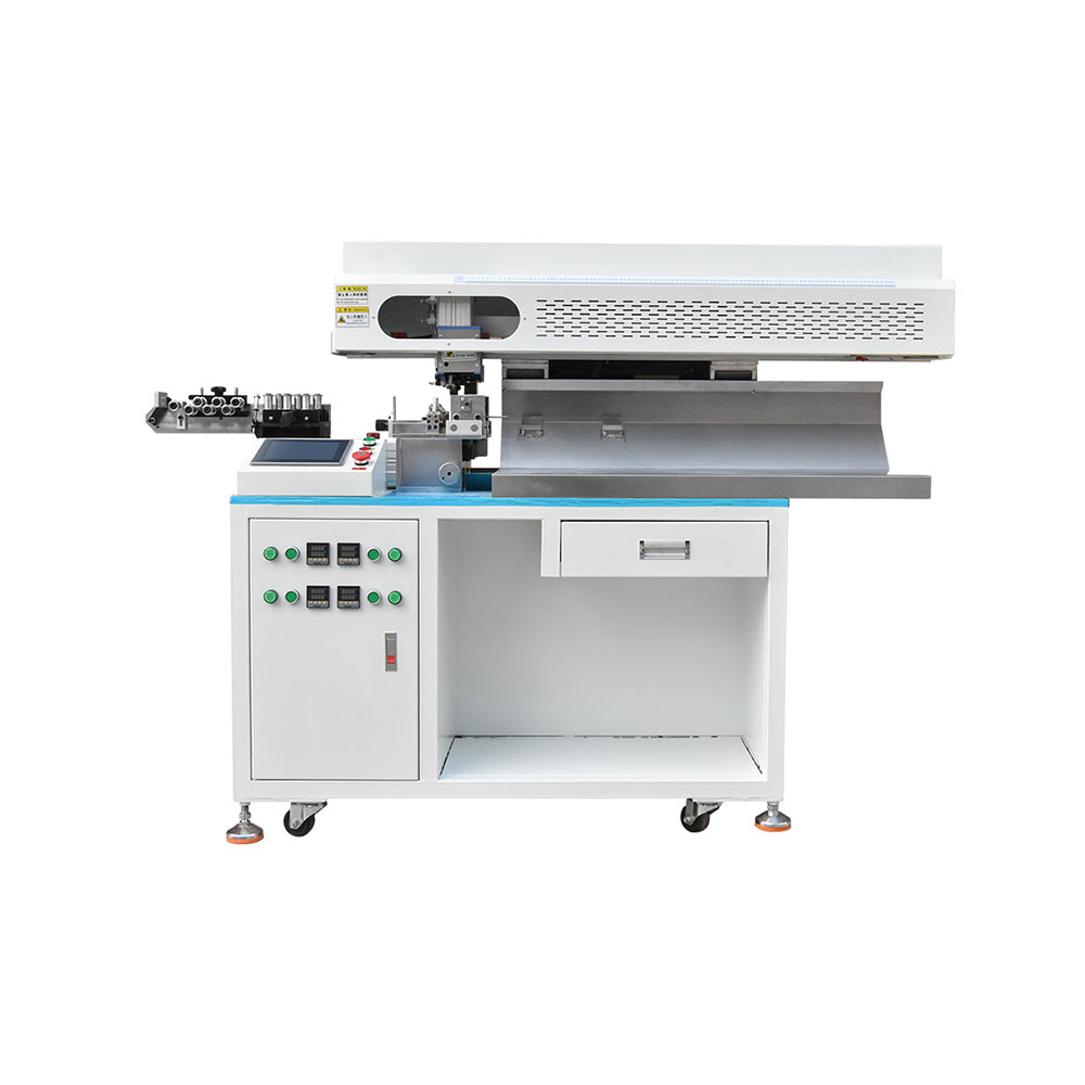 HS-950LR 고속 완전 자동 와이어 절단 및 스트리핑 기계 (브레이드 핫 스트리핑)